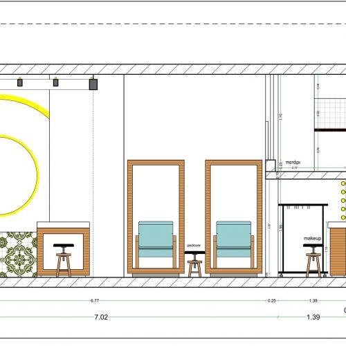Section AA_Arch-lab_nail salon_psychico
